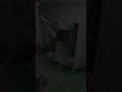 Línea automática de pintura en polvo para chapa de acero al carbono con equipo de pulido robótico