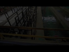 Tanque de pretratamiento por inmersión para línea de pintura en polvo de perfiles de aluminio