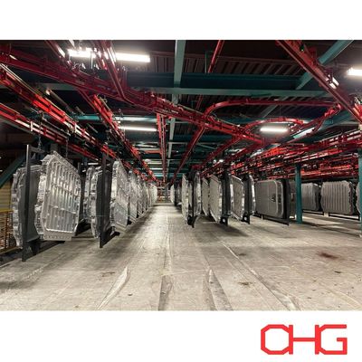 Equipo de electroforesis automática de recubrimiento de recubrimiento E línea de producción de recubrimiento