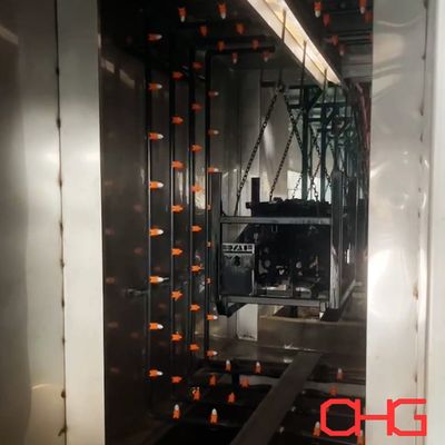 Buen precio Sistema de rociado de pretratamiento personalizado para la línea de producción de recubrimiento en polvo en línea