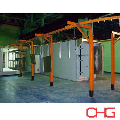 Buen precio Powder Coating Production Line with Manual Spray Guns and After-sales Service Guide Equipment Installation en línea