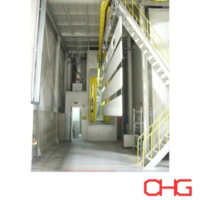 Buen precio Equipo de recubrimiento en polvo del gabinete de control eléctrico de hierro con método automático en línea