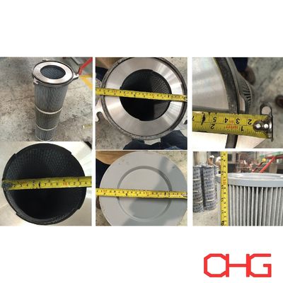 Buen precio Cartucho de filtro mediano de poliuretano espuntado en polvo en línea