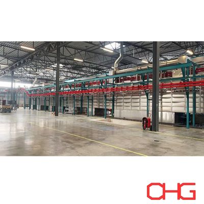 Buen precio Energía industrial y sistema de transporte aéreo libre acero carbono para la línea de recubrimiento de polvo en línea