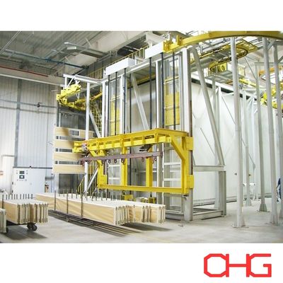 calidad Línea de recubrimiento en polvo diseñada para armarios de control eléctrico de hierro, rociado automático y recubrimiento manual para acabados detallados fábrica