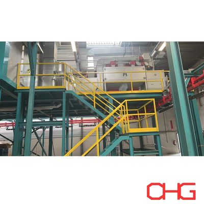 Buen precio PLC Controlled Electrocoating E-Coating Ktl/EPD Production Line en línea
