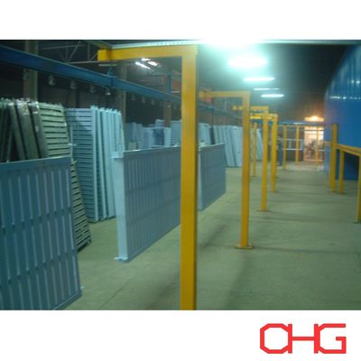 Línea de recubrimiento de polvo personalizada para camas de hospital pistola de pulverización electrostática manual