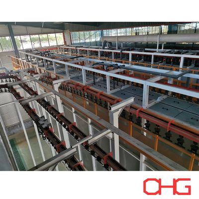 calidad Línea de producción de recubrimiento de polvo de equipos de pulverización con sistema de transporte fábrica