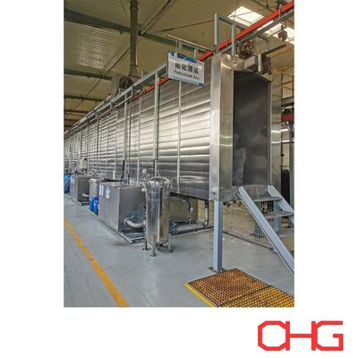 Buen precio Equipo de pretratamiento de superficies metálicas Sistema de pulverización para la línea de producción de recubrimiento en polvo en línea