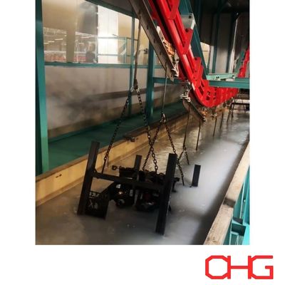 Calidad Línea de pretratamiento de inmersión industrial que ofrece preparación de la superficie mediante inmersión completa en tanques de limpieza y químicos Fábrica
