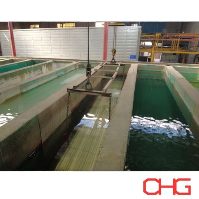 Buen precio Customized Dipping Pretreatment for Aluminum Profiles Powder Coating Line Coating Production Line en línea