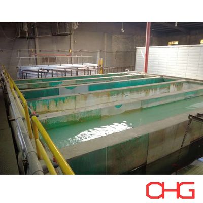 Calidad Pretratamiento profesional automático del tanque de inmersión para la línea de recubrimiento en polvo de perfiles de aluminio Fábrica