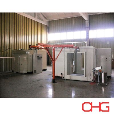 Buen precio Cuarto de pintura de recubrimiento de polvo electrostático manual con equipo de pulverización de plástico en línea