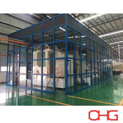 Máquina de recubrimiento en polvo de PVC/acero inoxidable/acero al carbono