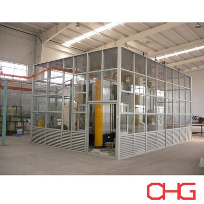 Buen precio Estación de recubrimiento de polvo de acero inoxidable PVC de acero carbono Estación automática de pintura por rocío en línea