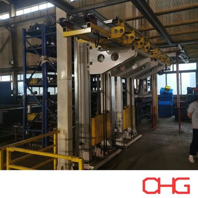 Calidad Línea automática de recubrimiento en polvo para la producción de componentes de rieles de transportador personalizados Fábrica