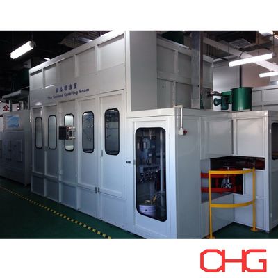 Buen precio Customized Wet Painting Booth with Automatic Spray Painting Coating Machine and Customizable Coating Solution en línea