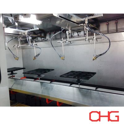Buen precio Control PLC personalizado Bote de pintura húmeda con cortinas de agua Ecológico en línea