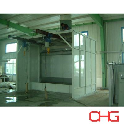 Buen precio Estancia de pintura húmeda líquida ecológica con recubrimiento automático / manual con aerosol en línea