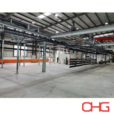 Línea de producción de recubrimiento en polvo de sustrato metálico para necesidades de recubrimiento personalizadas