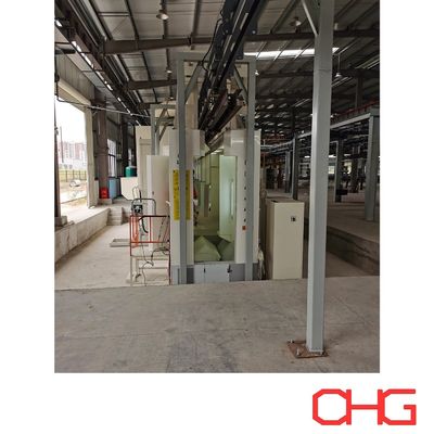 Línea automática de recubrimiento en polvo para sustratos metálicos personalizados Sistema de pintura por rocío