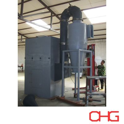 Buen precio Caja de recuperación automática de polvo de ciclón con unidad de control PLC en línea