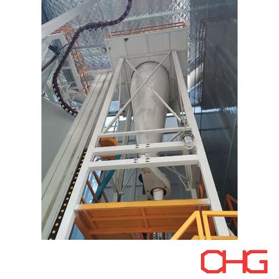 Línea automática de pintura electrostática en polvo Sistema automatizado de pintura en polvo Fabricado en China