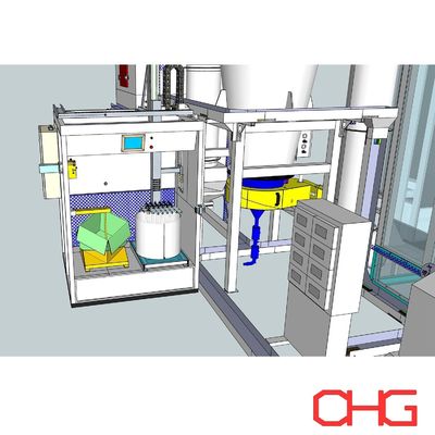 Centro de suministro de polvo de circuito cerrado personalizable para equipos de recubrimiento de polvo electrostático