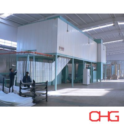 Buen precio Unidad de control PLC de horno de secado de polvo de curado de polimerización de horno de estilo puente personalizado en línea