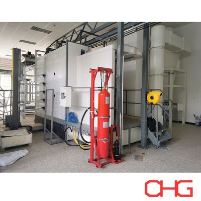 Línea de maquinaria de recubrimiento en polvo de MDF personalizada para tablero de madera/metal