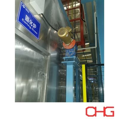 calidad Unidad de control PLC Fuego de curado de recubrimiento de polvo de carga superior para uso industrial Fuego de secado de lotes de polimerización fábrica