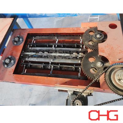 Sistema de transportador de acero al carbono libre de energía personalizado para la línea de producción de revestimiento